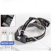 100000Lm USB Rechargeable COB+LED Headlamp Torch for Work V528-HEADLAMP-795811