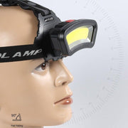 100000Lm USB Rechargeable COB+LED Headlamp Torch for Work V528-HEADLAMP-795811
