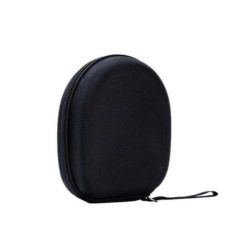 Earphone Case Headset Hard Carrying Box Headphone Storage Bag Black Universal V528-HEADPHONEBAG-13421