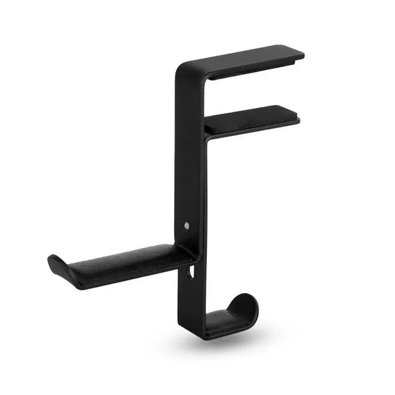 Metal Earphone Headset Desks Display Stand Hanger Holder Headphone Bracket Hook - Black V528-HEADPHONEHOOK-BLACK-33002