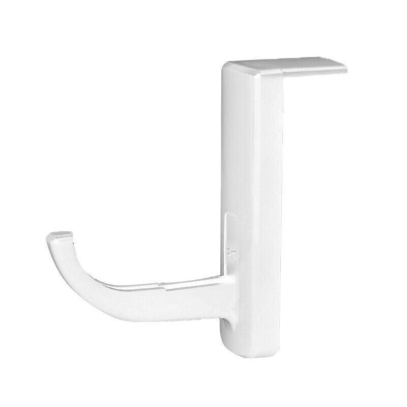 Universal Headphone Hook Desk Edge Mount Adhesive Headset Holder - White V528-HEADPHONEHOOK-WHITE-42724