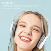 Over Ear Headphones Hi-Fi Stereo Noise-Cancelling Headsets Wired Earphones Au V528-HEADPHONES-RED-412668