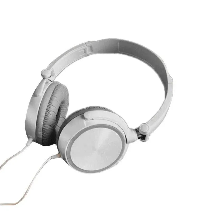 Over Ear Headphones Hi-Fi Stereo Noise-Cancelling Headsets Wired Earphones Au V528-HEADPHONES-RED-412668