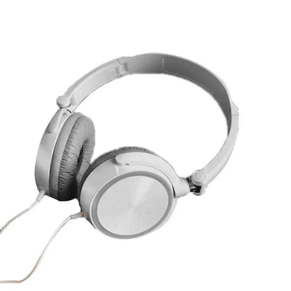 Over Ear Headphones Hi-Fi Stereo Noise-Cancelling Headsets Wired Earphones Au V528-HEADPHONES-WHITE-944237