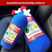 Car Neck Pillow Headrest Cushion Lumbar Support Throw Pillow For Seat Driving - Headrest V528-HEADREST-BLUE-878502