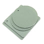 4pcs Silicone Honeycomb Heat Resistant Mats Table Cup Pot Coasters Home Kitchen - Green V528-HEAT-INSULATION-PAD-GREEN-886885