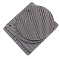 4pcs Silicone Honeycomb Heat Resistant Mats Table Cup Pot Coasters Home Kitchen - Grey V528-HEAT-INSULATION-PAD-GREY-863254