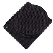 4pcs Silicone Honeycomb Heat Resistant Mats Table Cup Pot Coasters Home Kitchen - Red V528-HEAT-INSULATION-PAD-RED-321158