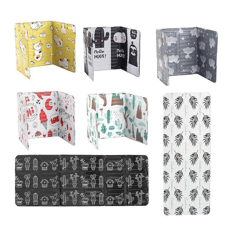 Kitchen Oil Splash Guard Wall Foil Protector Stove Cover Removable Baffle Screen - Leaf V528-HEATINSULATION-LEAF-30679