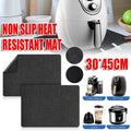 Non Slip Heat Resistant Kitchen Mat for Air Fryer Coffee Maker Toaster 30x45cm V528-HEATPROOFMAT-1PCS-811203