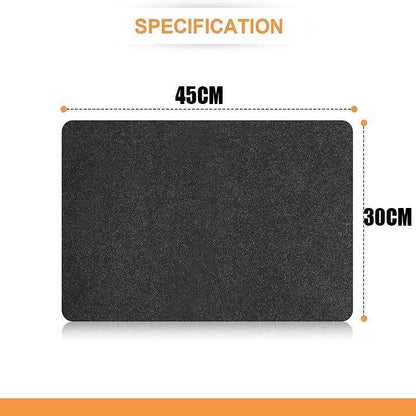 Non Slip Heat Resistant Kitchen Mat for Air Fryer Coffee Maker Toaster 30x45cm V528-HEATPROOFMAT-1PCS-811203