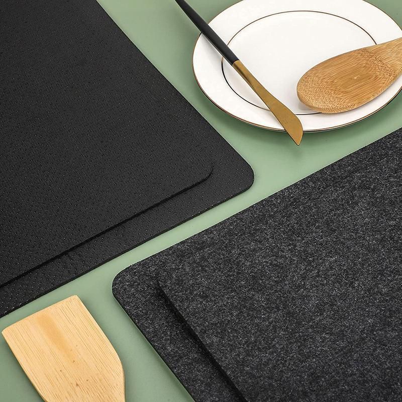 Non Slip Heat Resistant Kitchen Mat for Air Fryer Coffee Maker Toaster 30x45cm V528-HEATPROOFMAT-1PCS-811203