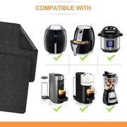 Non Slip Heat Resistant Kitchen Mat for Air Fryer Coffee Maker Toaster 30x45cm V528-HEATPROOFMAT-1PCS-811203