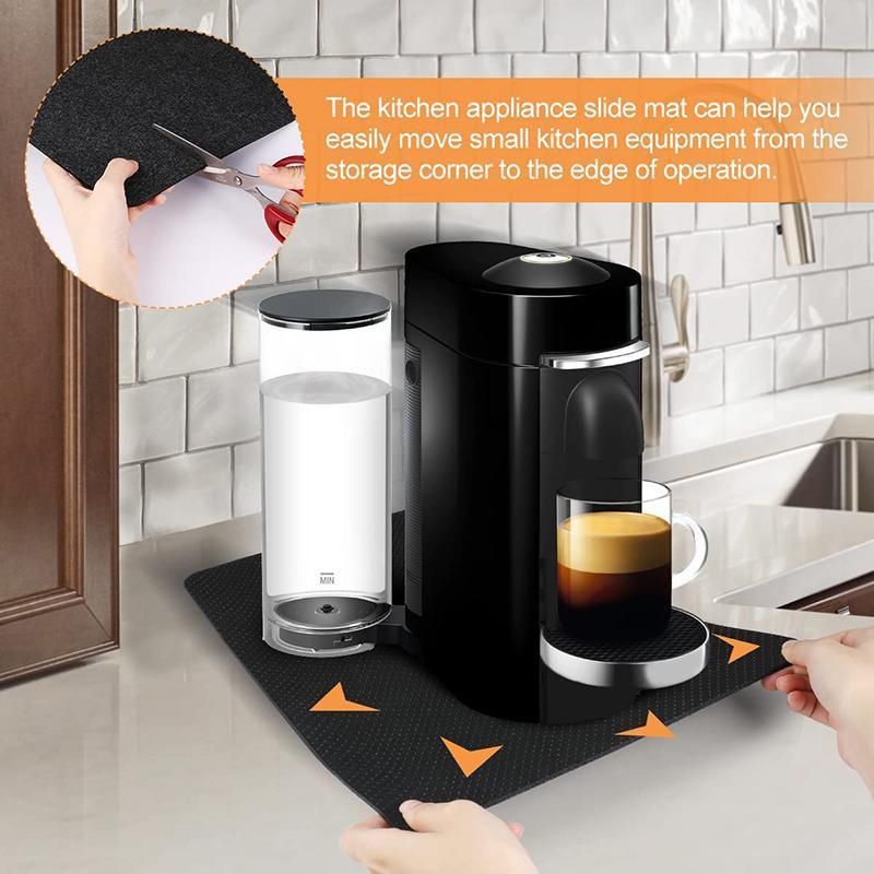 Non Slip Heat Resistant Kitchen Mat for Air Fryer Coffee Maker Toaster 30x45cm V528-HEATPROOFMAT-1PCS-811203