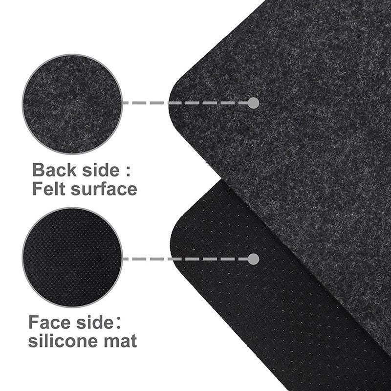 Non Slip Heat Resistant Kitchen Mat for Air Fryer Coffee Maker Toaster 30x45cm V528-HEATPROOFMAT-1PCS-811203