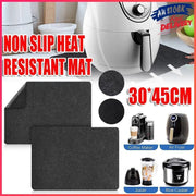 Non Slip Heat Resistant Kitchen Mat for Air Fryer Coffee Maker Toaster 30x45cm V528-HEATPROOFMAT-1PCS-811203