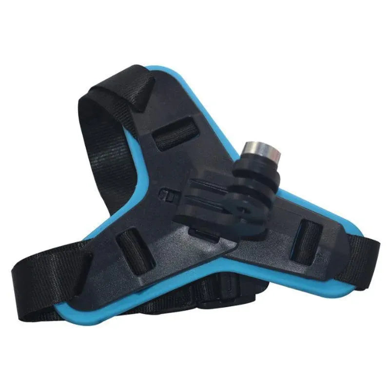 Helmet Chin Mount Holder Motorcycle Strap For GoPro Hero 9/8/7/6/5 Sports Camera - Black V528-HELMETCHINMOUNT-BLACK-630857