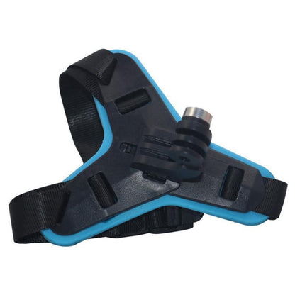 Helmet Chin Mount Holder Motorcycle Strap For GoPro Hero 9/8/7/6/5 Sports Camera - Blue V528-HELMETCHINMOUNT-BLUE-802665