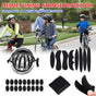 9 X Universal Bicycle Bike Cycling Helmet Padding Kit Replacement Foam Pads Set V528-HELMETPADDING-263537