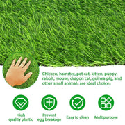Washable Chicken Nesting Pad Egg Nest Grass Mat forLaying Boxes Hen House - 2PCS V528-HEN-NEST-MAT-2PCS-461856