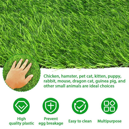 Washable Chicken Nesting Pad Egg Nest Grass Mat forLaying Boxes Hen House - 2PCS V528-HEN-NEST-MAT-2PCS-461856