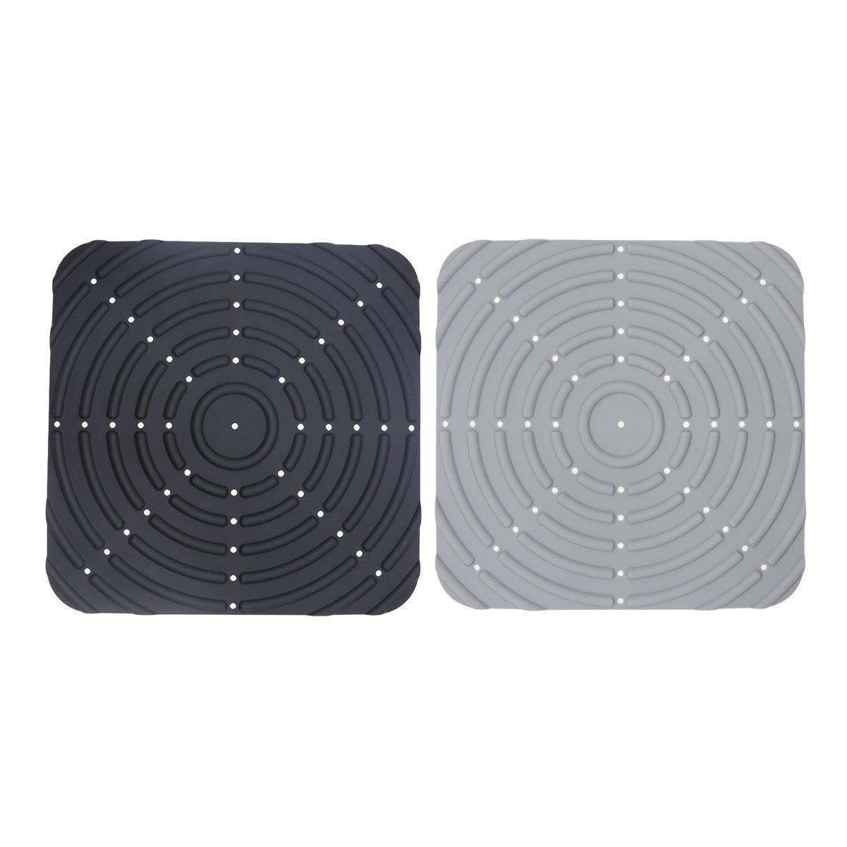 Washable Silicone Nesting Box Bedding Reusable Under Bedding for Chicken Coop - Black-2PCS V528-HEN-NEST-MAT-B-2PCS-210862