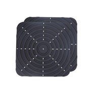 Washable Silicone Nesting Box Bedding Reusable Under Bedding for Chicken Coop - Black-2PCS V528-HEN-NEST-MAT-B-2PCS-210862