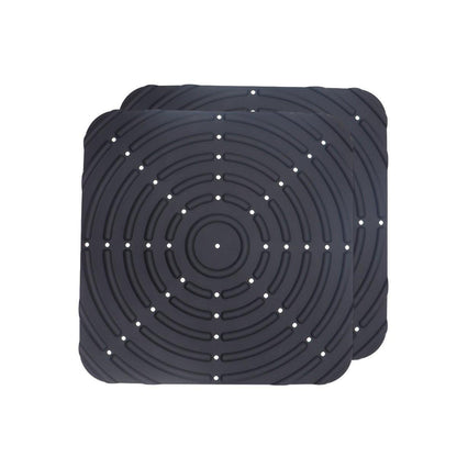Washable Silicone Nesting Box Bedding Reusable Under Bedding for Chicken Coop - Black-2PCS V528-HEN-NEST-MAT-B-2PCS-210862