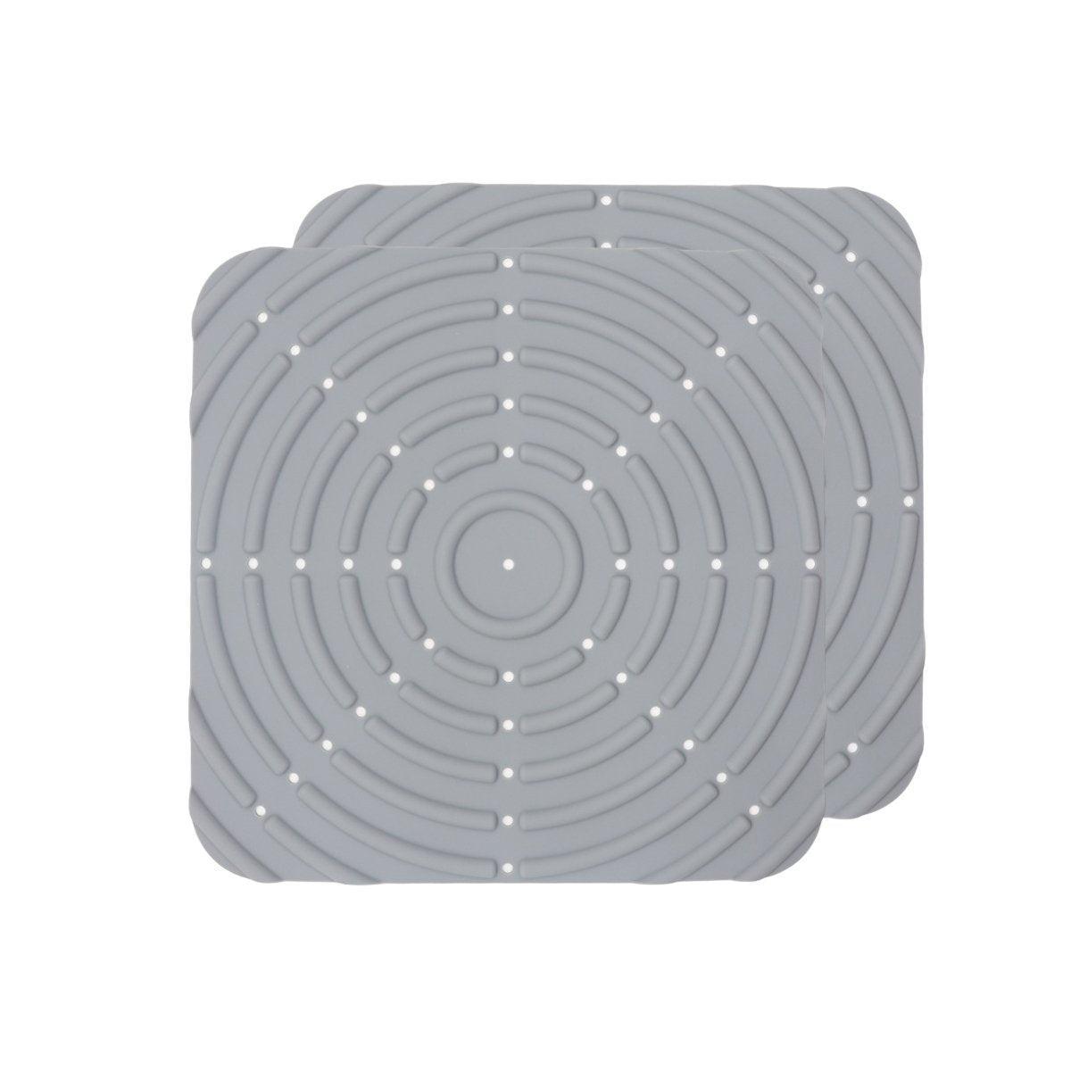 Washable Silicone Nesting Box Bedding Reusable Under Bedding for Chicken Coop - Black-2PCS V528-HEN-NEST-MAT-B-2PCS-210862