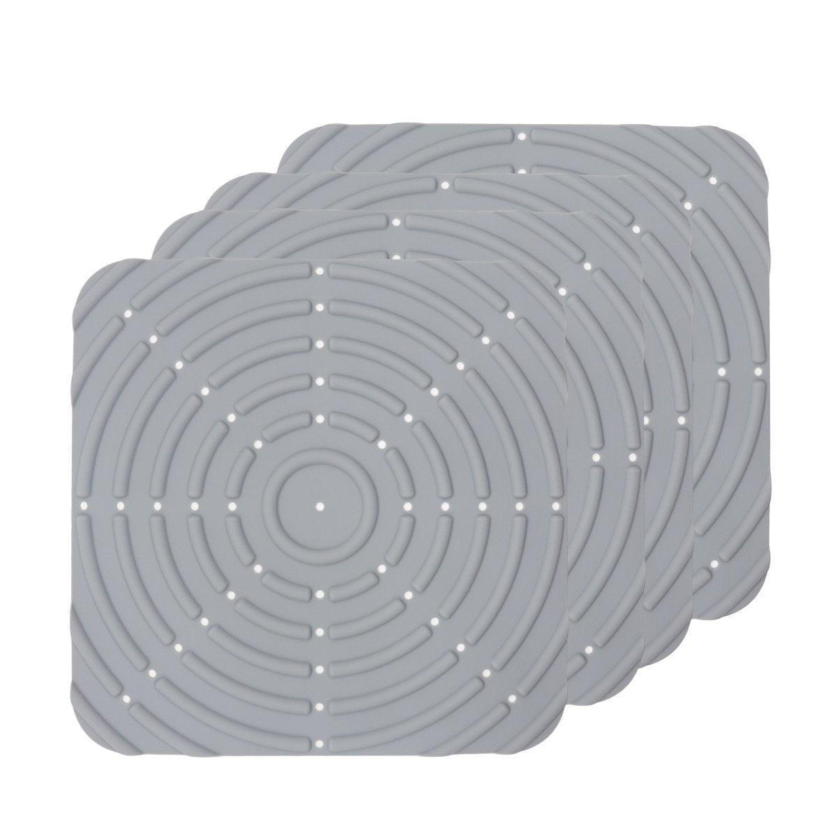Washable Silicone Nesting Box Bedding Reusable Under Bedding for Chicken Coop - Black-2PCS V528-HEN-NEST-MAT-B-2PCS-210862