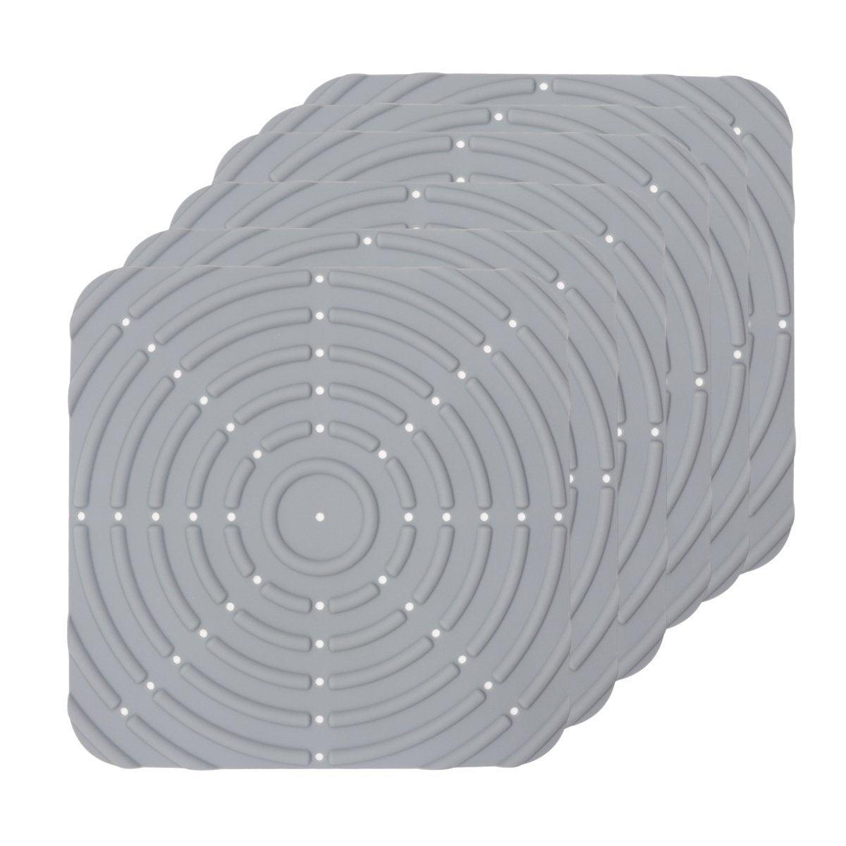 Washable Silicone Nesting Box Bedding Reusable Under Bedding for Chicken Coop - Black-2PCS V528-HEN-NEST-MAT-B-2PCS-210862