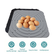 Washable Silicone Nesting Box Bedding Reusable Under Bedding for Chicken Coop - Grey-2PCS V528-HEN-NEST-MAT-G-2PCS-970520