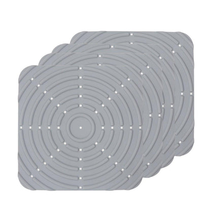 Washable Silicone Nesting Box Bedding Reusable Under Bedding for Chicken Coop - Grey-2PCS V528-HEN-NEST-MAT-G-2PCS-970520