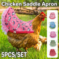 5pcs Pet Feather Protector Hen Apron Poultry Protection Apron for Chickens Birds V528-HEN-SADDLE-5PCS-273149