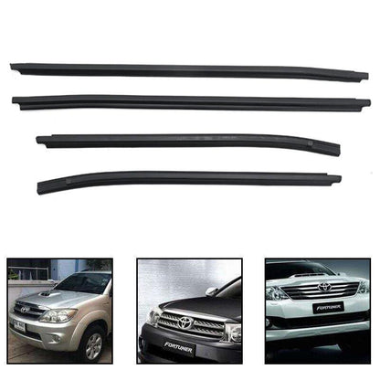 05-15 Toyota Hilux Double Cab Window Seals Rubber Weather Strip V528-HILUWINDOWGLASSBEAD-4PCS-870972