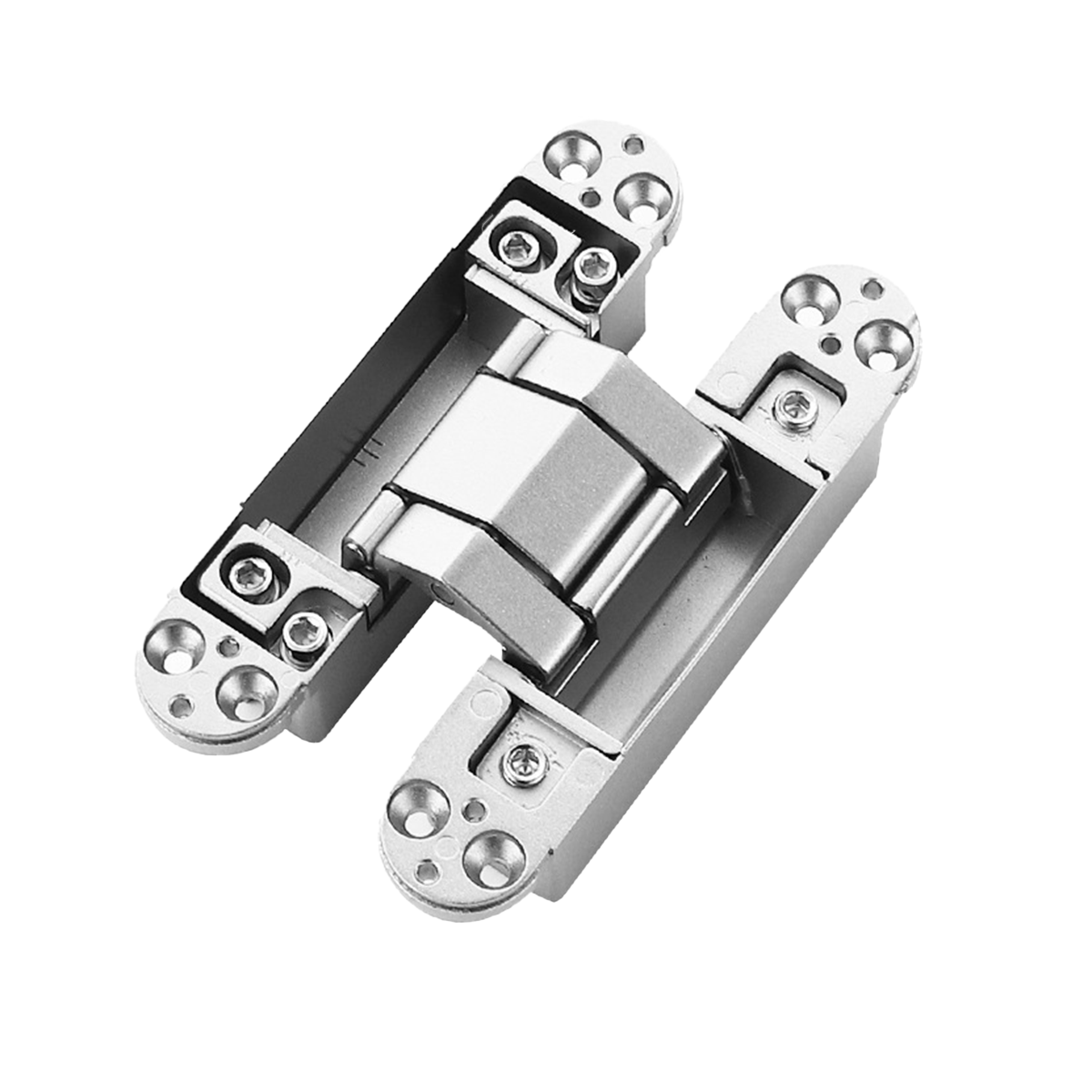 Hidden Invisible Door Hinge Concealed 3D Hinge Heavy Duty for Doors and Cabinets - Black V528-HINGE-BLACK-14-3-2PCS-161745