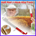 2X Stainless Steel Beekeeping Bee Hive Tools Hook Scraper J Shape Equipment Tool V528-HIVETOOL-2PCS-233609
