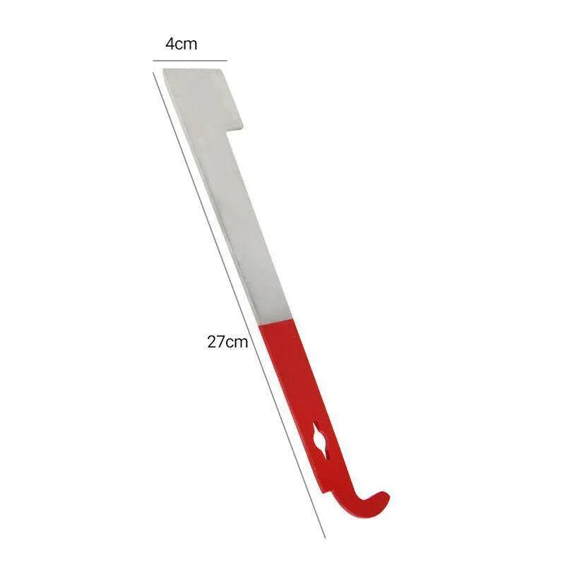 2X Stainless Steel Beekeeping Bee Hive Tools Hook Scraper J Shape Equipment Tool V528-HIVETOOL-2PCS-233609