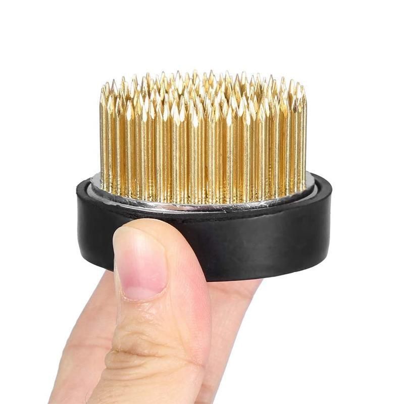 Round Flower Base Holder Spiky Frog Fixed Tool Floral Arrange For Ikebana Kenzan V528-HOLDER-34MM-871134