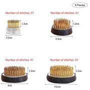 Round Flower Base Holder Spiky Frog Fixed Tool Floral Arrange For Ikebana Kenzan V528-HOLDER-34MM-871134