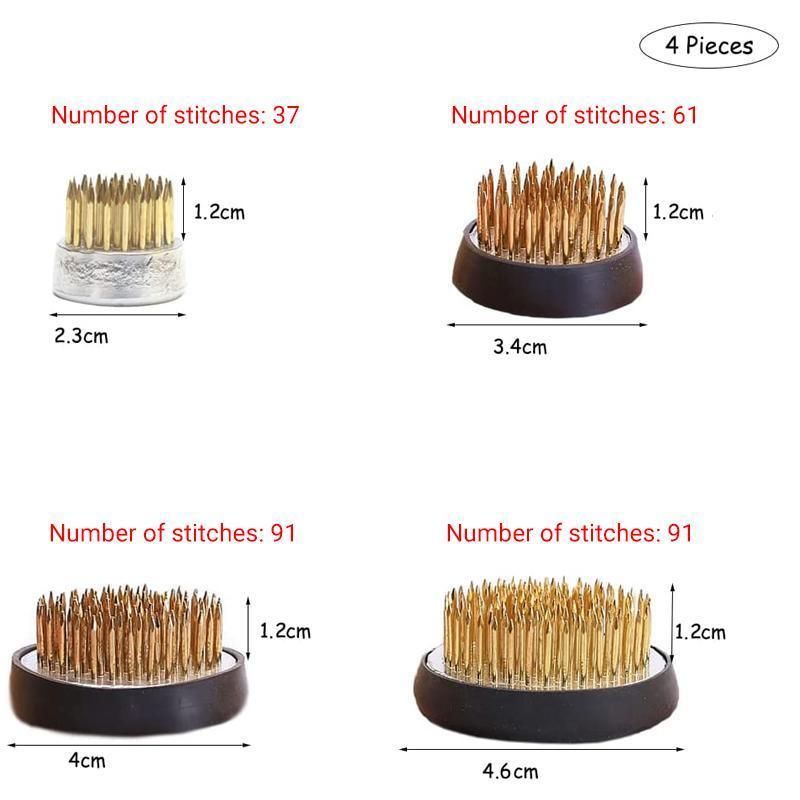 Round Flower Base Holder Spiky Frog Fixed Tool Floral Arrange For Ikebana Kenzan V528-HOLDER-34MM-871134