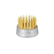 Round Flower Base Holder Spiky Frog Fixed Tool Floral Arrange For Ikebana Kenzan V528-HOLDER-34MM-871134