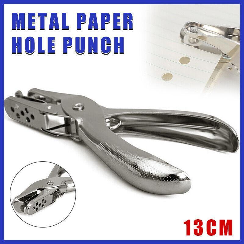 Paper Single Round Hole Punch Puncher School Office Stationery 6mm V528-HOLEPUNCH-789520