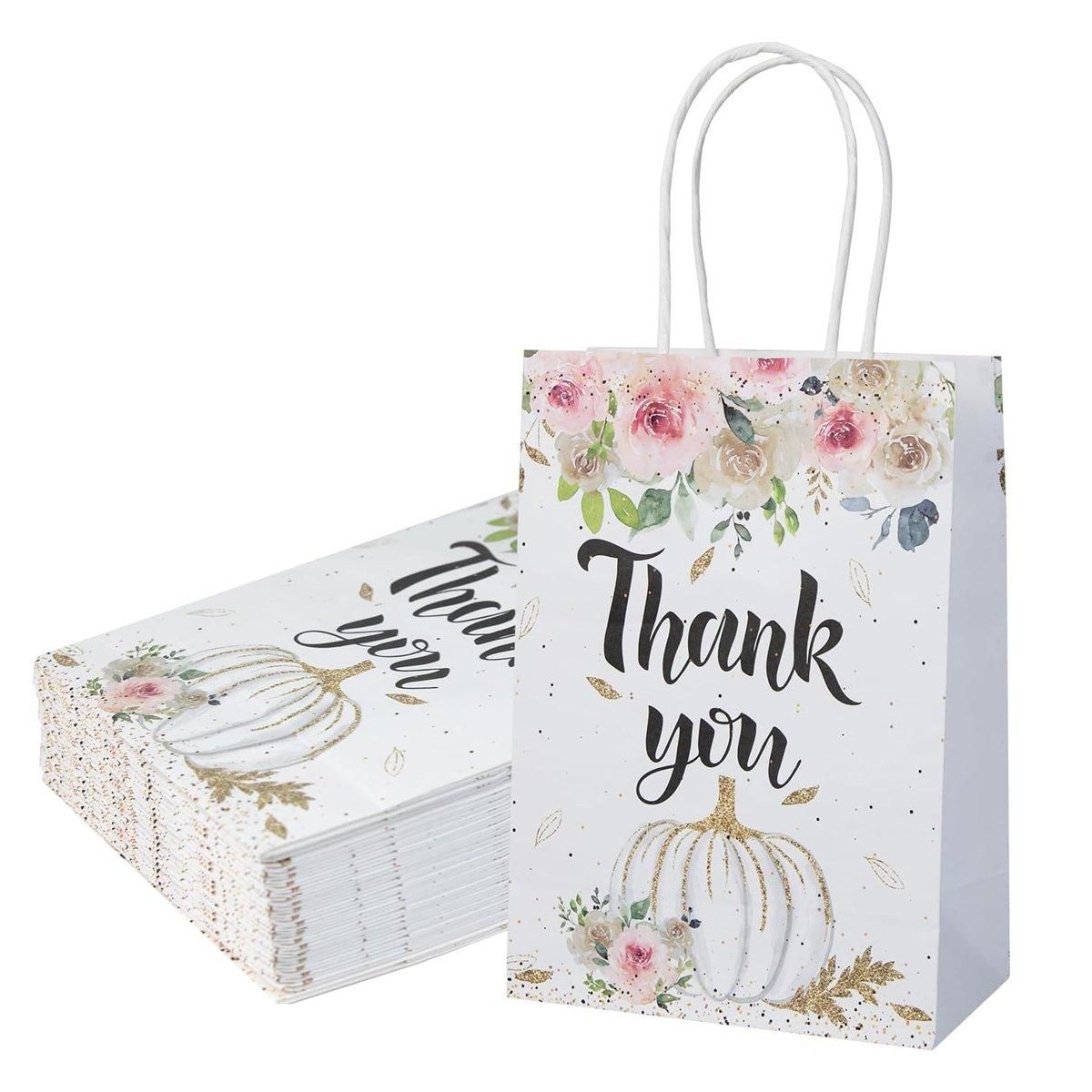 30pcs Printed Gift Bags Holiday Packaging Tote Gift Bags for Christmas Party V528-HOLIDAY-BAG-30PCS-754288