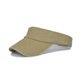 Unisex Summer Denim Sun Visor Cap Breathable Washed Running Hat - Khaki V528-HOLLOW-HAT-KHAKI-265533
