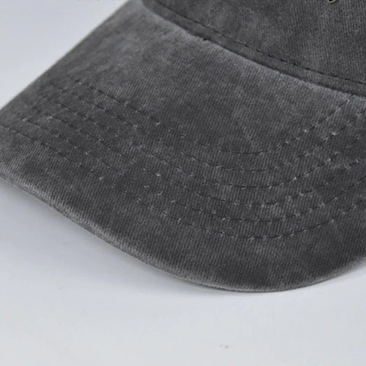 Unisex Summer Denim Sun Visor Cap Breathable Washed Running Hat - Red V528-HOLLOW-HAT-RED-827776