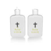 10XHoly Water Bottle Gold For Cross Plastic Portable Holy Water Container Easter V528-HOLY-WATER-BOTTLE-10PCS-802359
