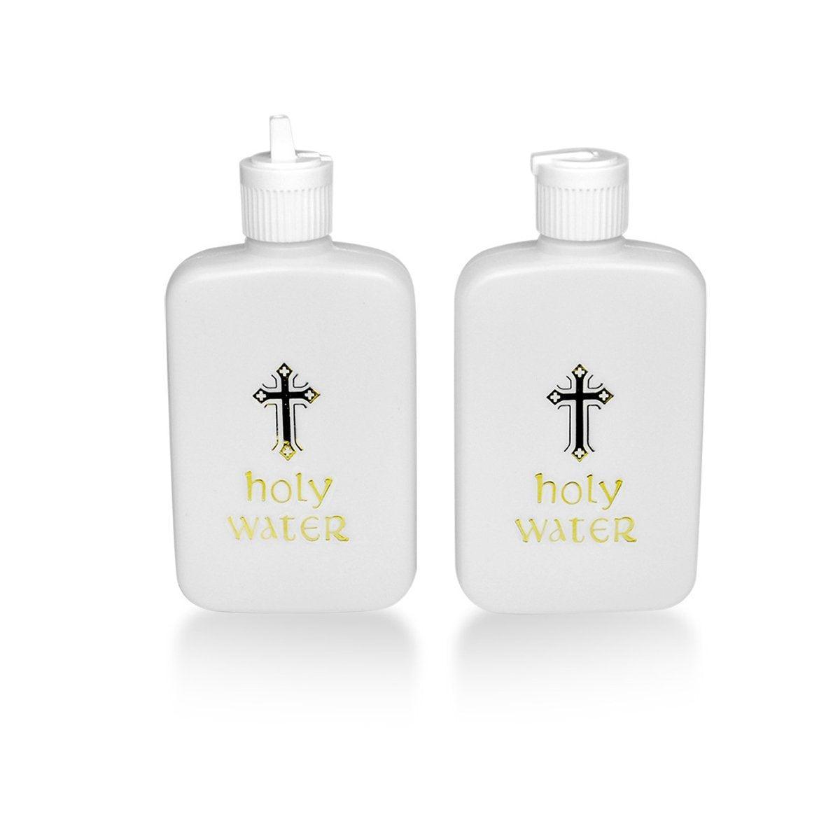 10XHoly Water Bottle Gold For Cross Plastic Portable Holy Water Container Easter V528-HOLY-WATER-BOTTLE-10PCS-802359