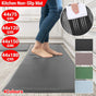 44x120cm Non-Slip Waterproof Kitchen Door Mat Home Floor Rug Carpet Anti-Oil Easy Clean - Blue V528-HOMEMAT-BLUE-44-120CM-935581