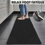 44x180cm Non-Slip Waterproof Kitchen Door Mat Floor Rug Carpet Anti-Oil Easy Clean - Blue V528-HOMEMAT-BLUE-44-180CM-173333